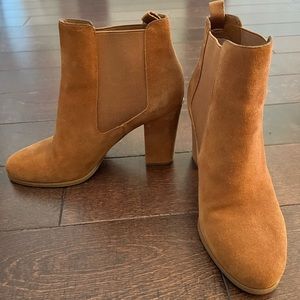 Suede Booties